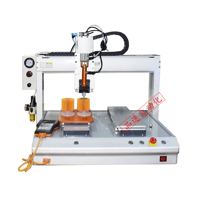 UV膠桌面式自動點膠機(帶uv固化燈)