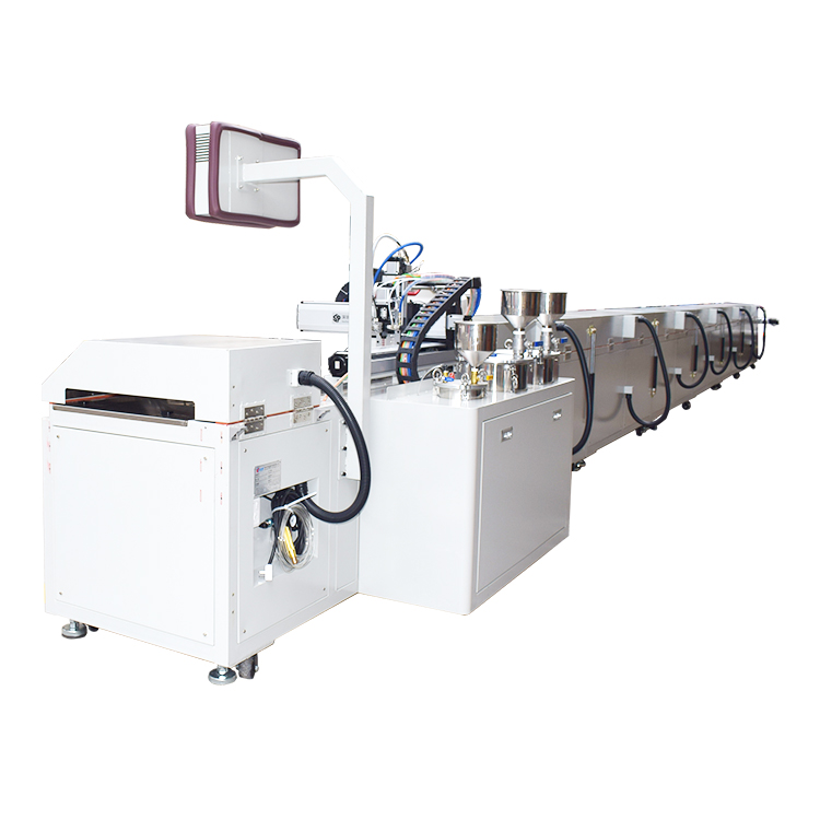 墻紙輪轉(zhuǎn)滴膠固化生產(chǎn)線