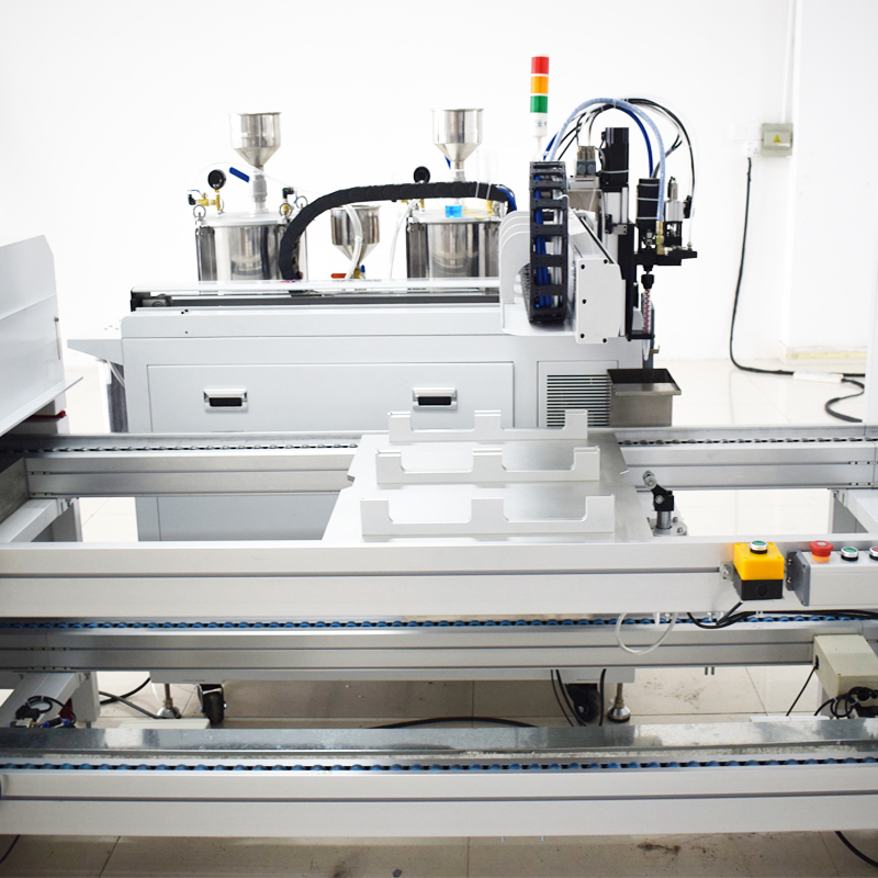 全自動灌膠抽真空固化流水線