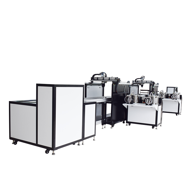 全自動在線式灌膠回流線