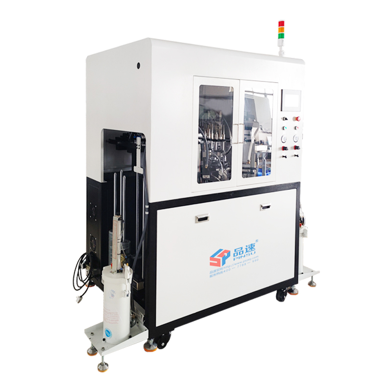 法蘭雙頭轉(zhuǎn)盤(pán)自動(dòng)點(diǎn)膠機(jī)