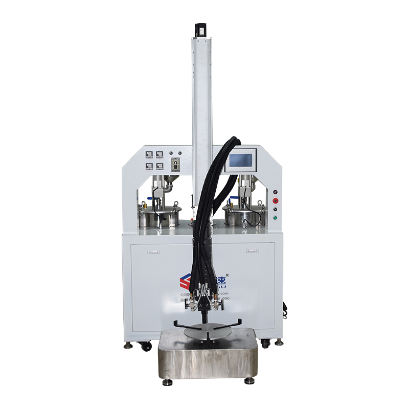 濾芯單工位轉盤打膠機